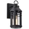 Nuvo Wilton - 1 Light Small Wall Lantern - Matte Black with Clear Seeded Glass 60/8101 - alternate 6